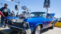 Some serious muscle on display during the final day of the Pennzoil AutoFair at Charlotte Motor Speedway.