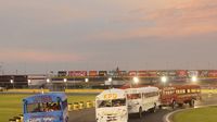 Charlotte area first responders took their turn in the final school bus slobberknocker during Round 8 of the Bojangles' Summer Shootout at Charlotte Motor Speedway.