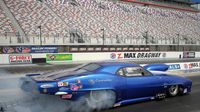 Randy Weatherford warms up his tires during a three-day Pro Mod test featuring 20 teams at zMAX Dragway.