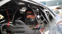 Randy Weatherford makes final preparations before a test run during a three-day Pro Mod test featuring 20 teams at zMAX Dragway.