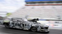 Tim McAmis drives the Blown Money Pro Mod of Mike Knowles during a three-day Pro Mod test featuring 20 teams at zMAX Dragway.