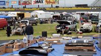 The vendor swap meet offers a bevy of car parts and collector items during opening day at the Charlotte AutoFair.