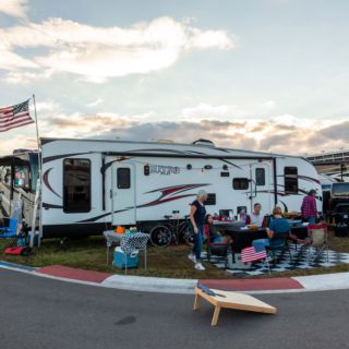 Infield Camping
