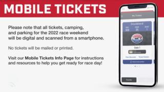 Mobile Ticket Info