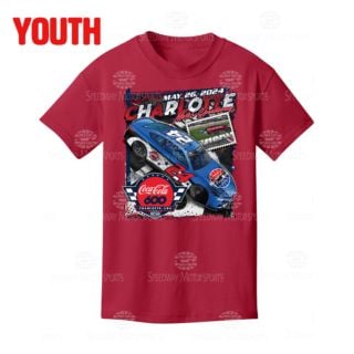 Coca-Cola 600 Youth Event Tee Red