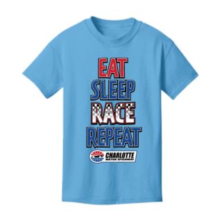 CMS BOYS EAT SLEEP RACE TEE Blue