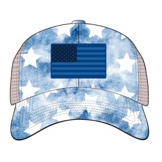 CMS LADIES FLAG AND STARS HAT