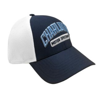 UA Mesh Back Fitted Hat Navy