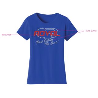 CMS ROVAL OUTSIDE OVAL LADY TEE
