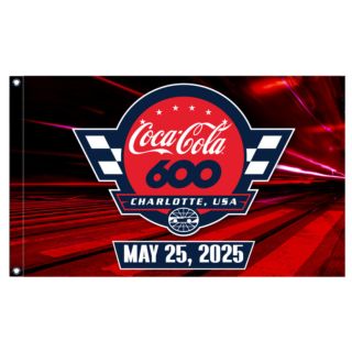 Coca Cola 600 Track 3x5 Flag