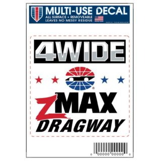 ZMAX 4WIDE LOGO DECAL
