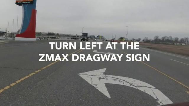 zMAX Dragway Employee Parking Thumbnail